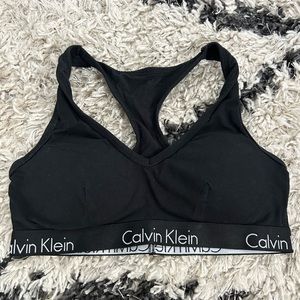Calvin Klein Black Bra with Padding